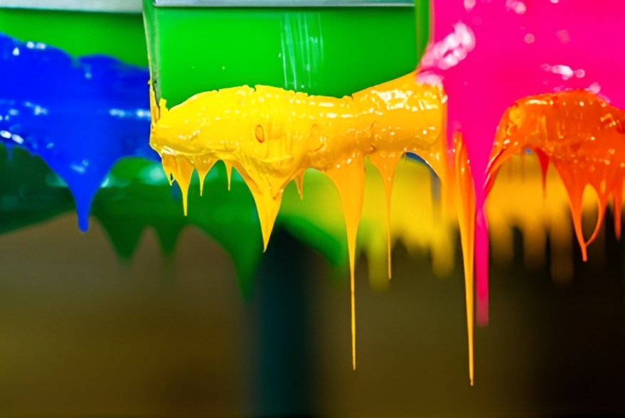 screen printing inks in Creative Giant Printing